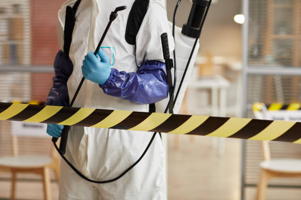 Professional Trauma Scene Cleanup technician working in Pennington, NJ